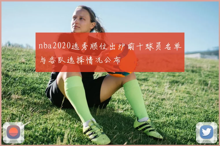 nba2020选秀顺位出炉前十球员名单与各队选择情况公布