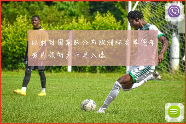 比利时国家队公布欧洲杯名单德布劳内领衔卢卡库入选