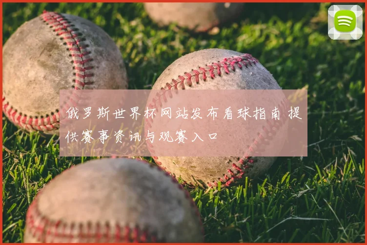 俄罗斯世界杯网站发布看球指南 提供赛事资讯与观赛入口